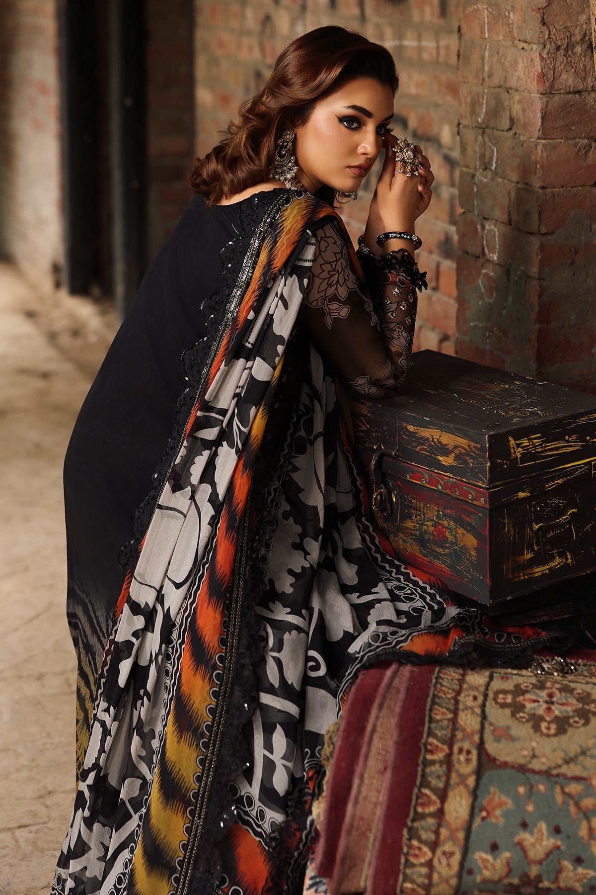 Charizma | Vasal Chiffon | VSL25-36 - Official Charzima stockist in UK - Sakeena London