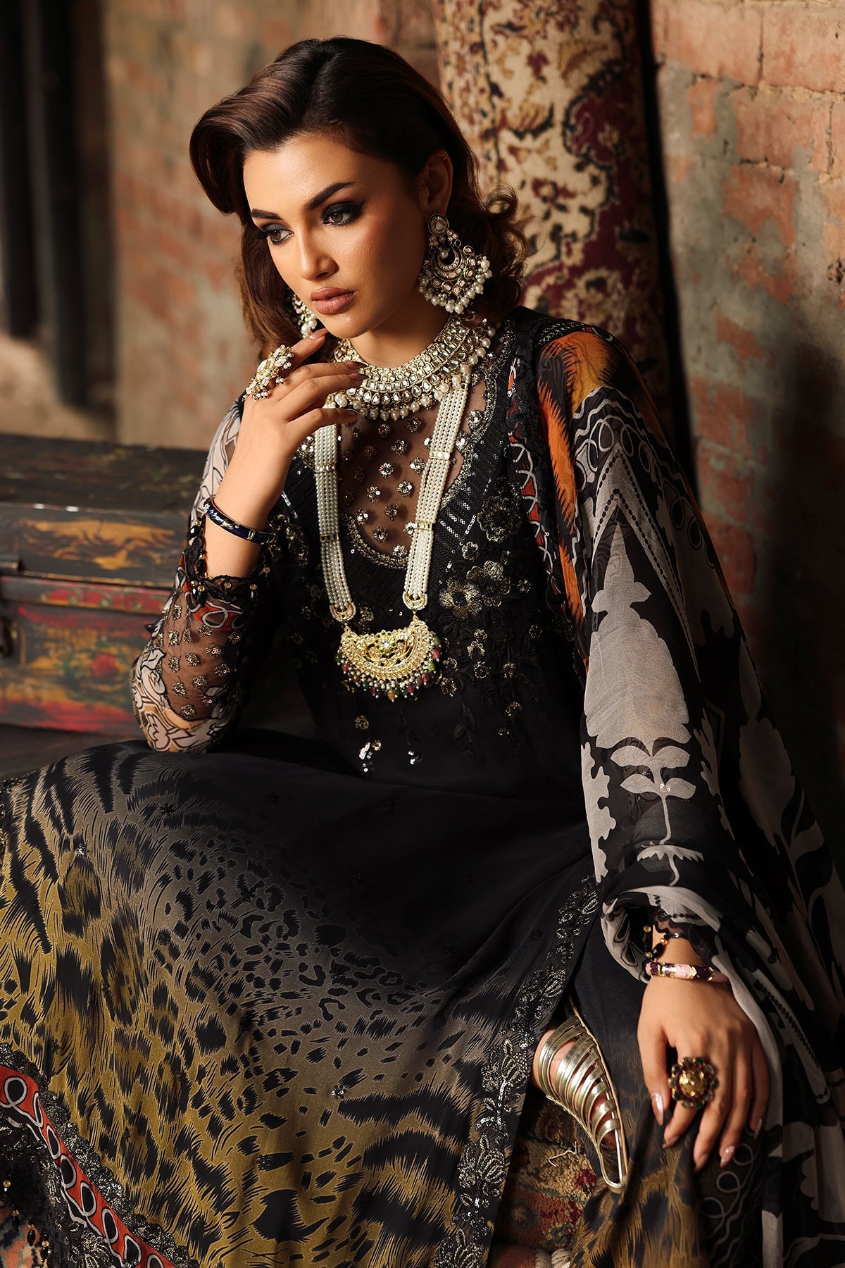 Charizma | Vasal Chiffon | VSL25-36 - Official Charzima stockist in UK - Sakeena London