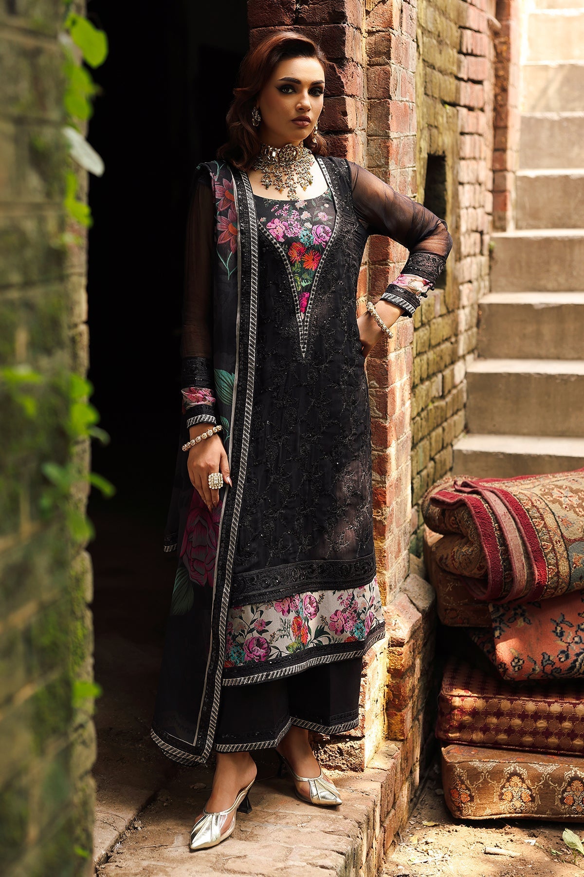 Charizma | Vasal Chiffon | VSL25-33 - Official Charzima stockist in UK - Sakeena London