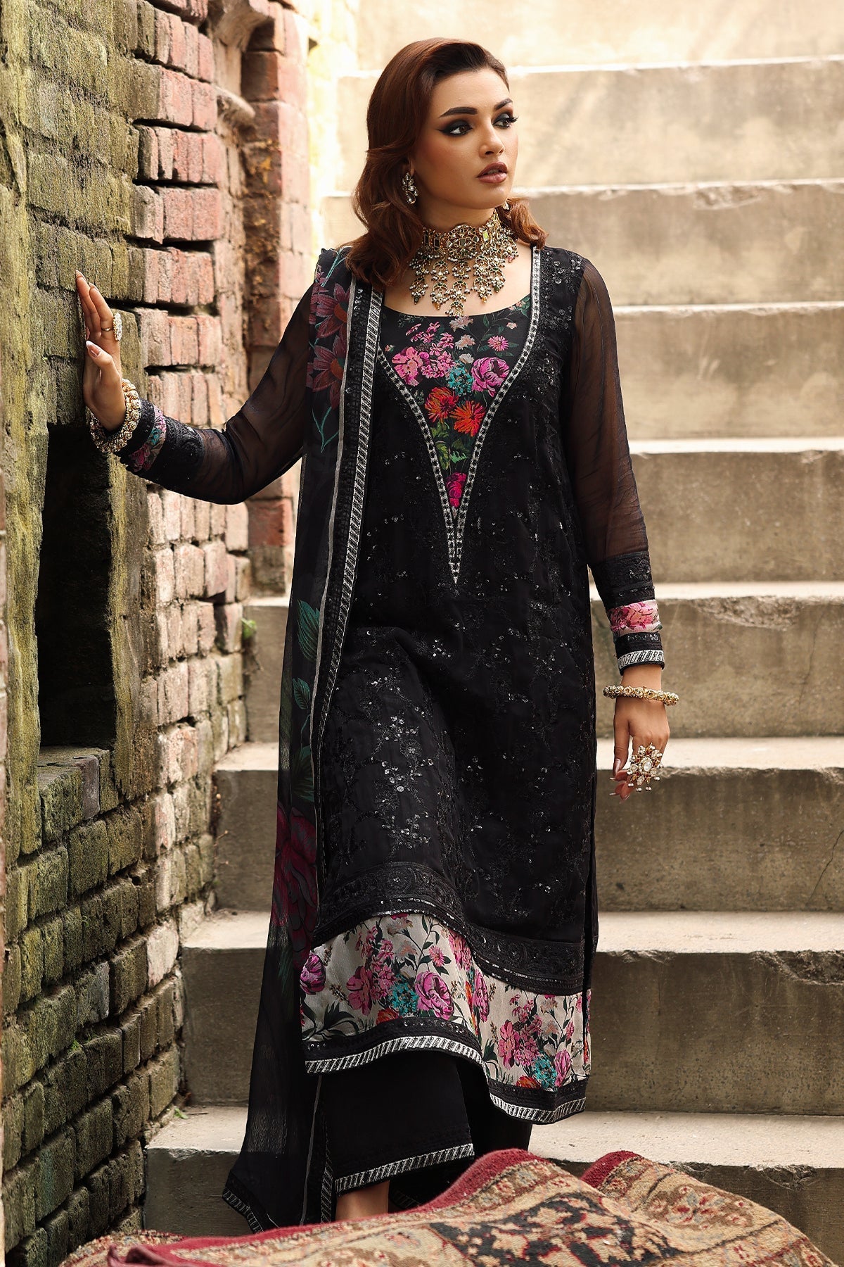 Charizma | Vasal Chiffon | VSL25-33 - Official Charzima stockist in UK - Sakeena London