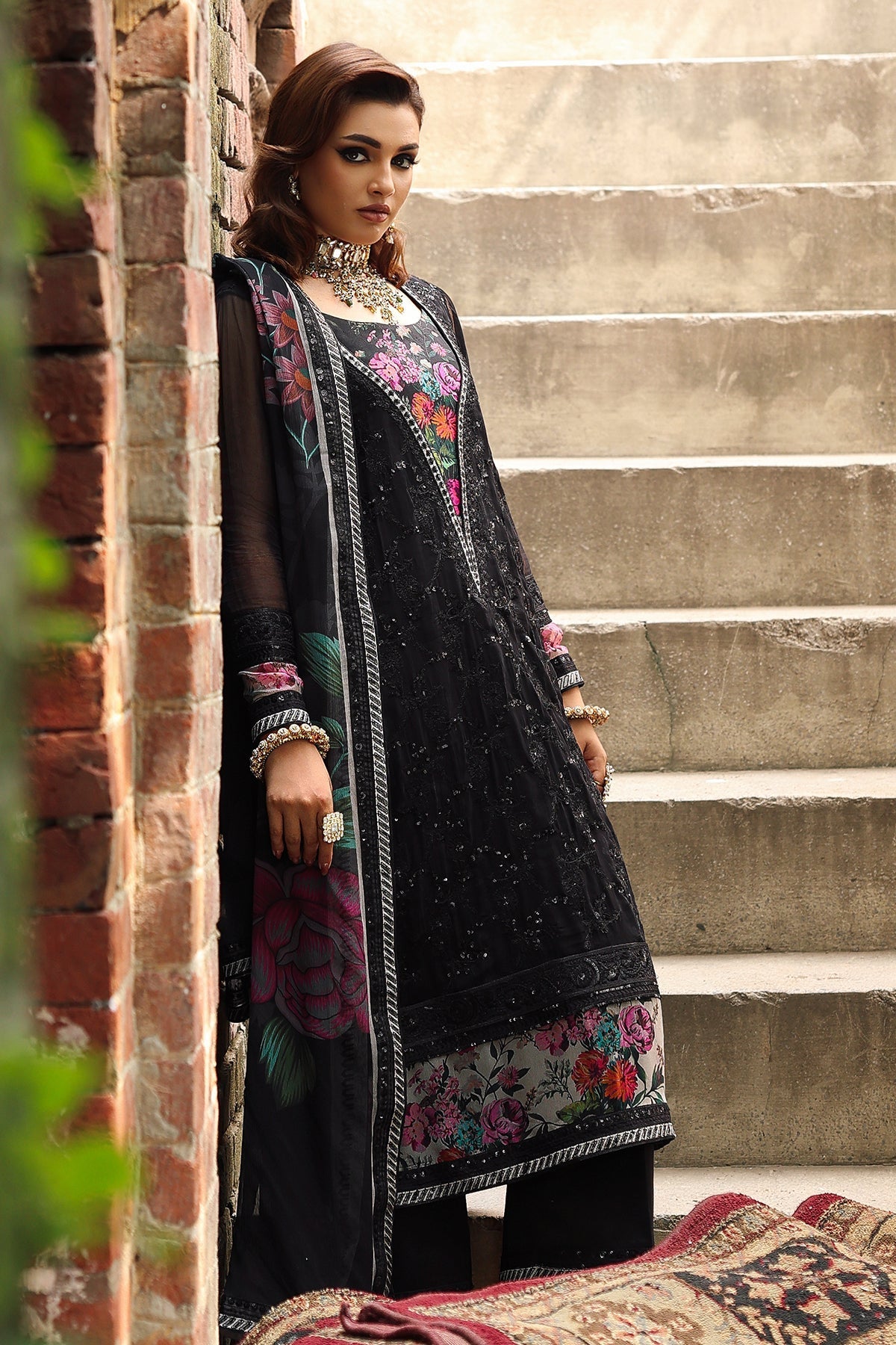 Charizma | Vasal Chiffon | VSL25-33 - Official Charzima stockist in UK - Sakeena London