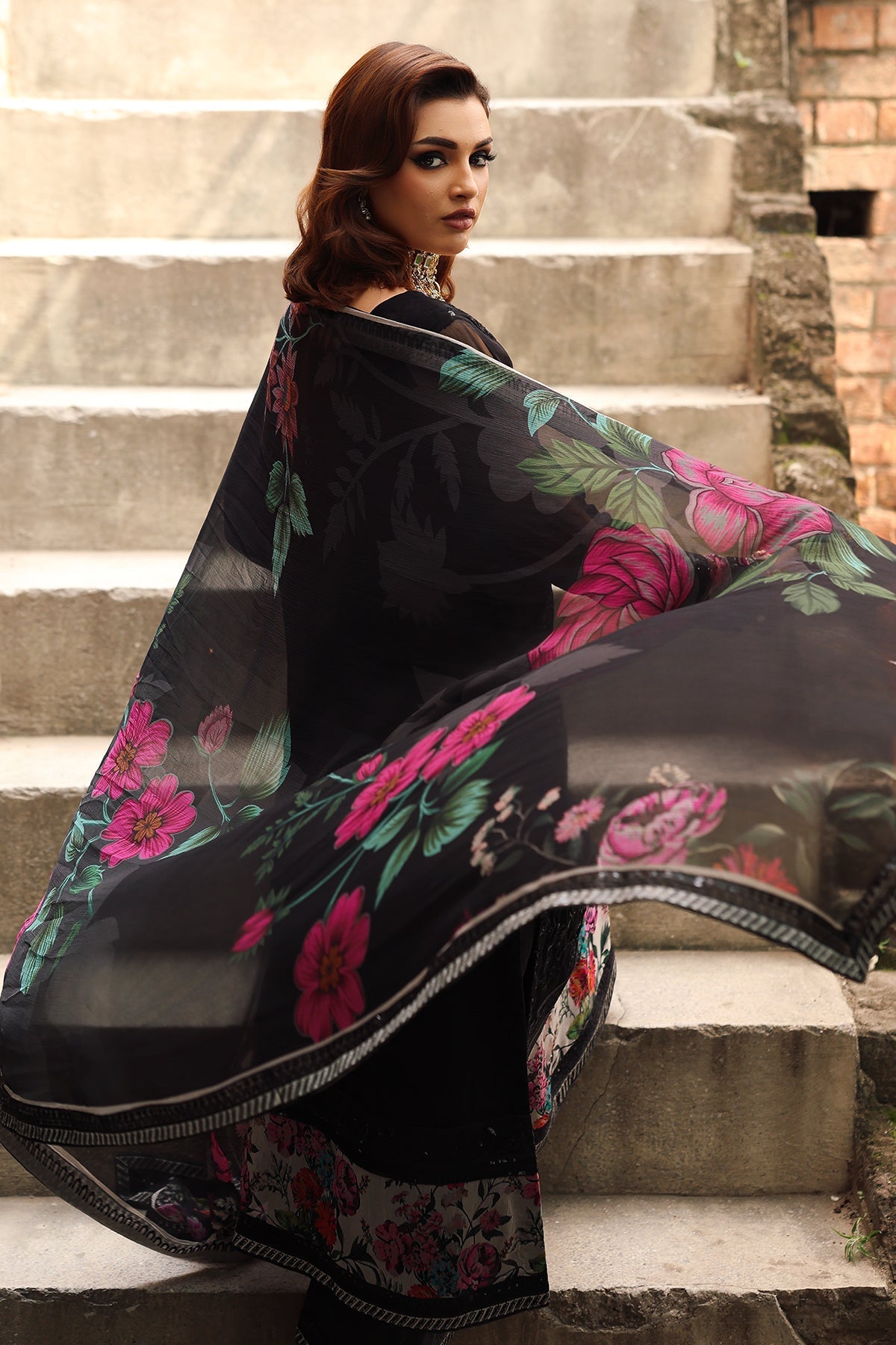 Charizma | Vasal Chiffon | VSL25-33 - Official Charzima stockist in UK - Sakeena London