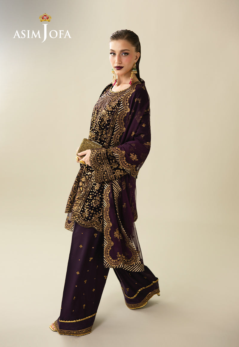 Asim Jofa | Makhmal Velvet 25 | AJULM-02 - Official Asim Jofa stockist in UK - Sakeena London