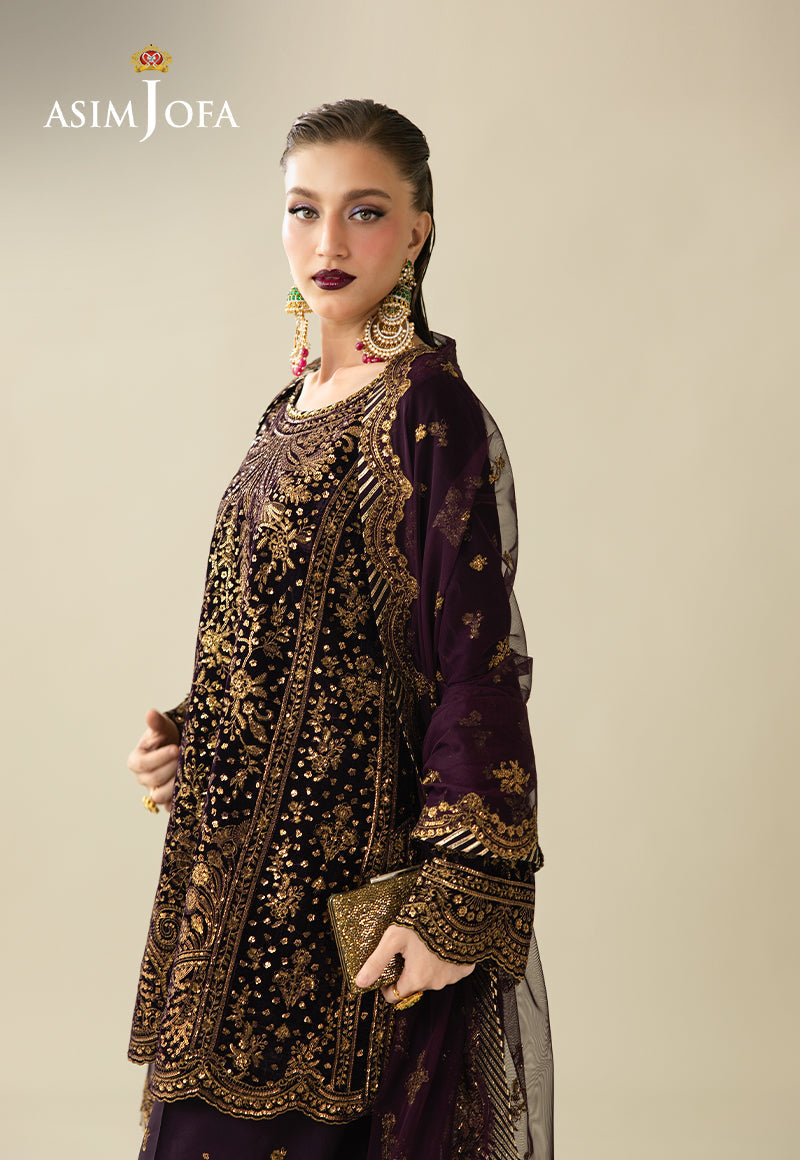 Asim Jofa | Makhmal Velvet 25 | AJULM-02 - Official Asim Jofa stockist in UK - Sakeena London