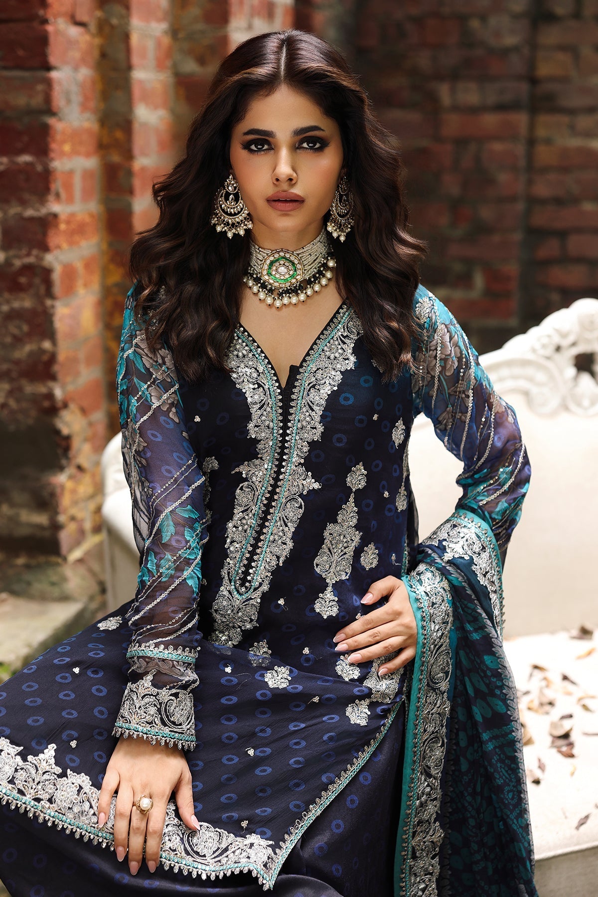 Charizma | Vasal Chiffon | VSL25-32 - Official Charizma stockist in UK - Sakeena London