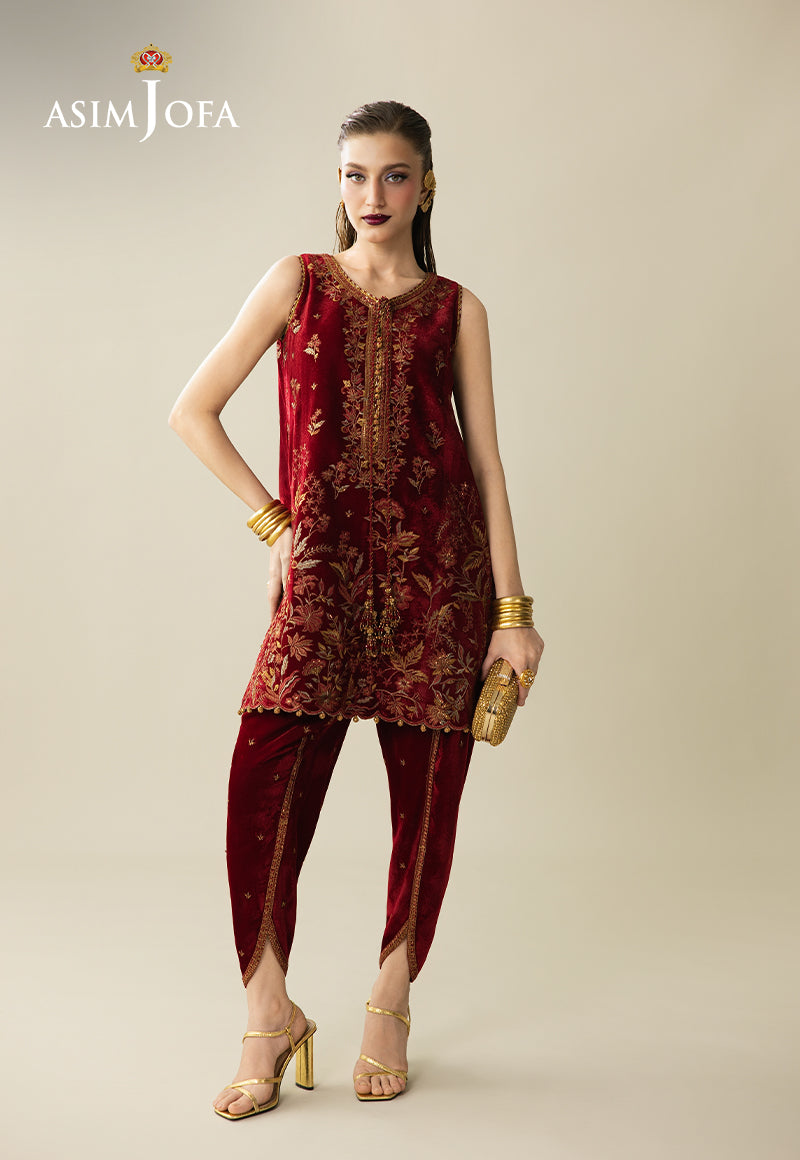 Asim Jofa | Makhmal Velvet 25 | AJULM-05 - Official Asim jofa stockist in UK - Sakeena London