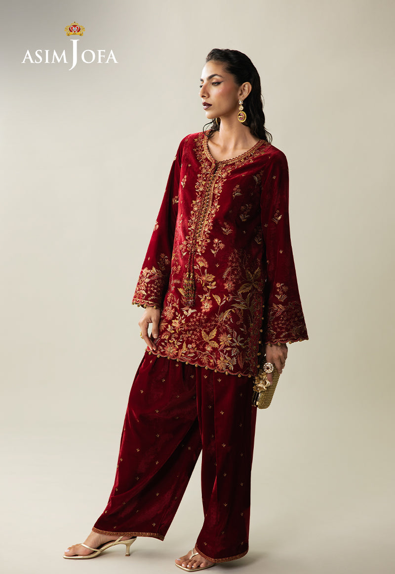 Asim Jofa | Makhmal Velvet 25 | AJULM-05 - Official Asim jofa stockist in UK - Sakeena London
