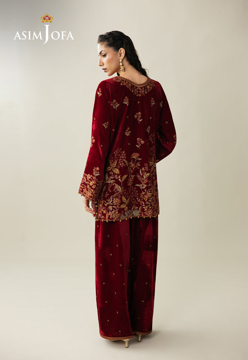 Asim Jofa | Makhmal Velvet 25 | AJULM-05 - Official Asim jofa stockist in UK - Sakeena London