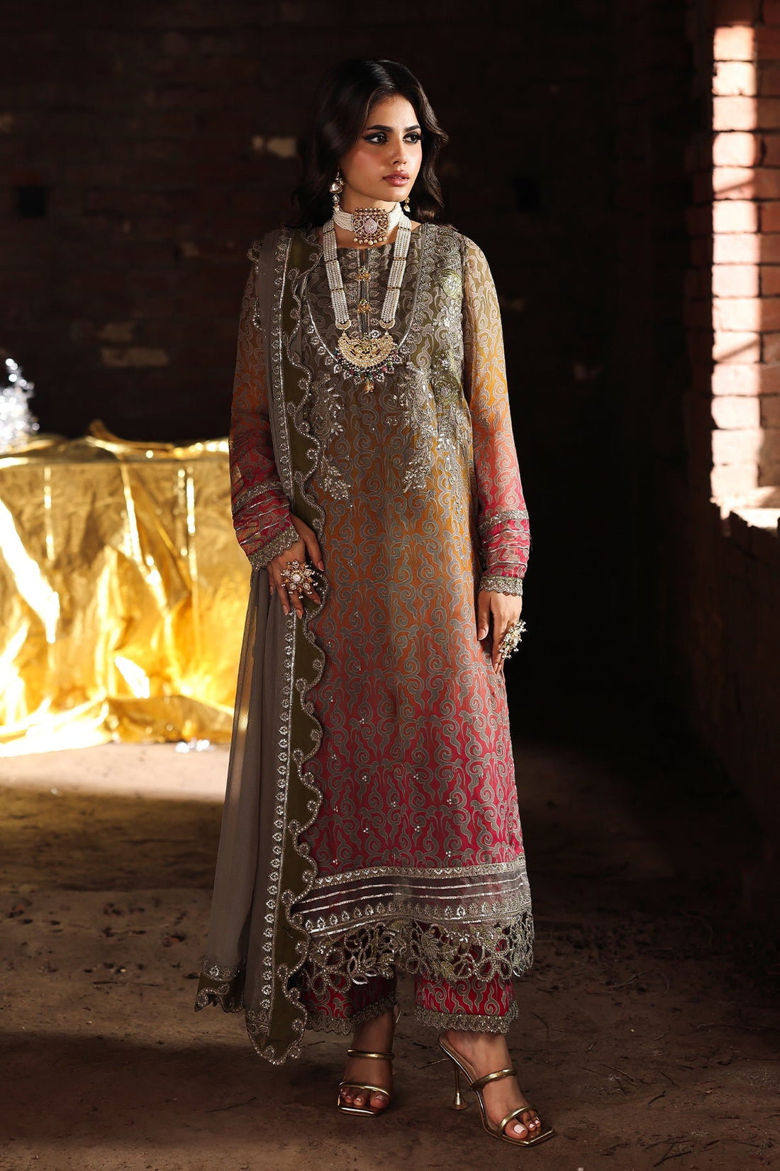 Charizma | Vasal Chiffon | VSL25-37 - Official Charzima stockist in UK - Sakeena London
