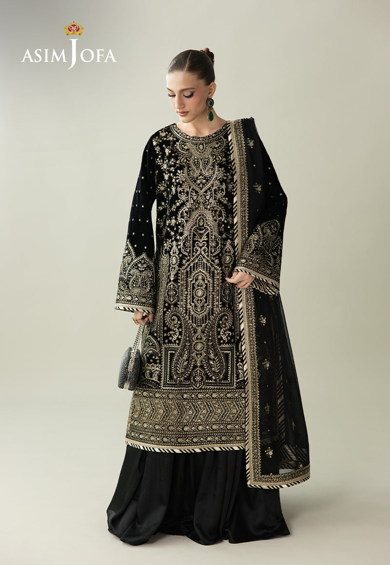 Asim Jofa | Makhmal Velvet 25 | AJULM-01 - Official Asim Jofa stockist in UK - Sakeena London