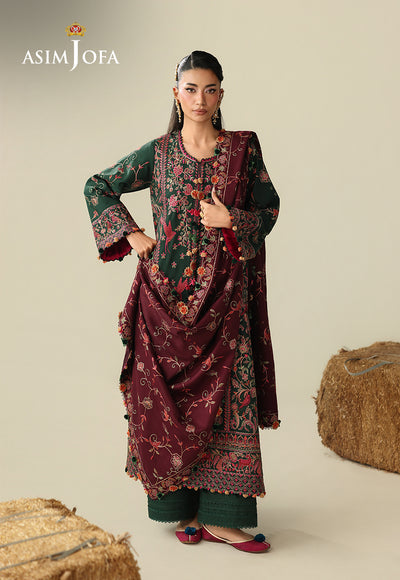 Asim Jofa | Kashmiri Collection 25 | AJULK-04 - Official Asim Jofa stockist in UK - Sakeena London