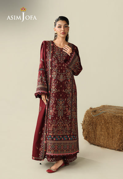 Asim Jofa | Kashmiri Collection 25 | AJULK-08 - Official Asim Jofa stockist in UK - Sakeena London