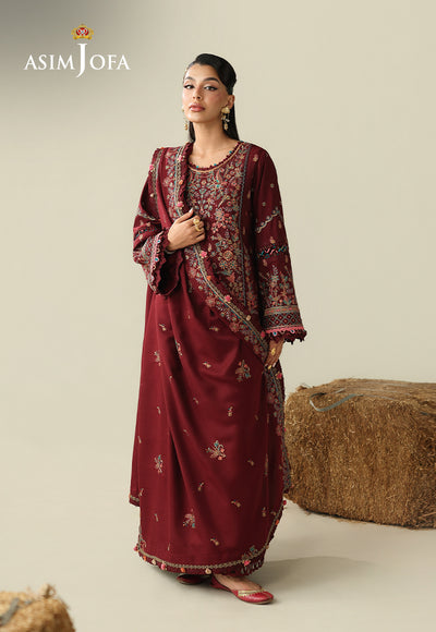 Asim Jofa | Kashmiri Collection 25 | AJULK-08 - Official Asim Jofa stockist in UK - Sakeena London