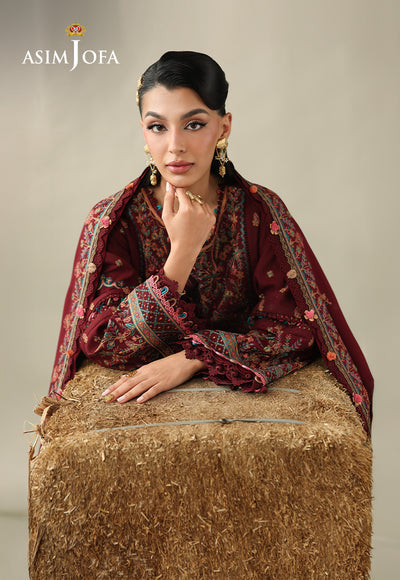 Asim Jofa | Kashmiri Collection 25 | AJULK-08 - Official Asim Jofa stockist in UK - Sakeena London