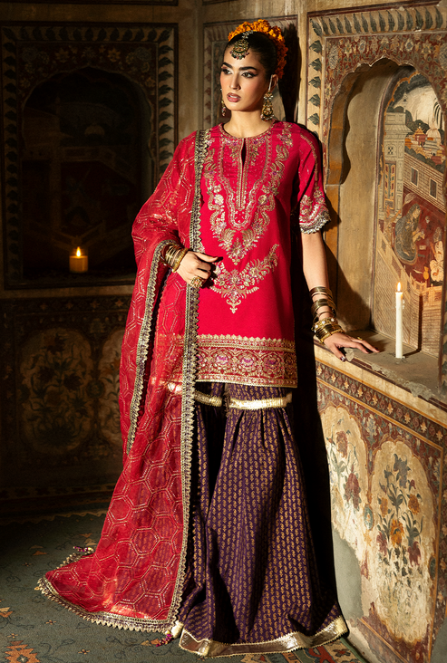 Saad Shaikh | Singhar Premium Silk 25 | GULRUKH - Official Saad Shaikh stockist in UK - Sakeena London