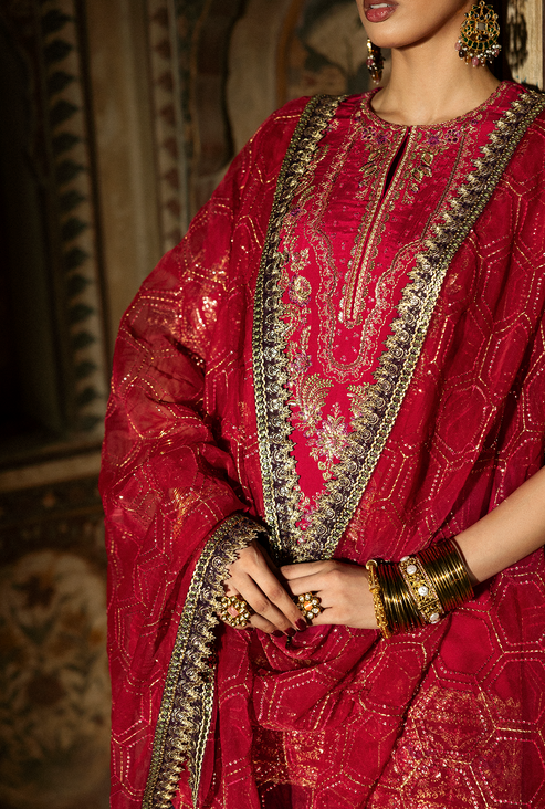 Saad Shaikh | Singhar Premium Silk 25 | GULRUKH - Official Saad Shaikh stockist in UK - Sakeena London