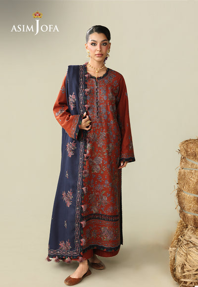 Asim Jofa | Kashmiri Collection 25 | AJULK-02 - Official Asim Jofa stockist in UK - Sakeena London