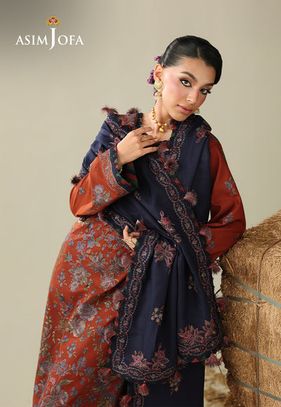 Asim Jofa | Kashmiri Collection 25 | AJULK-02 - Official Asim Jofa stockist in UK - Sakeena London