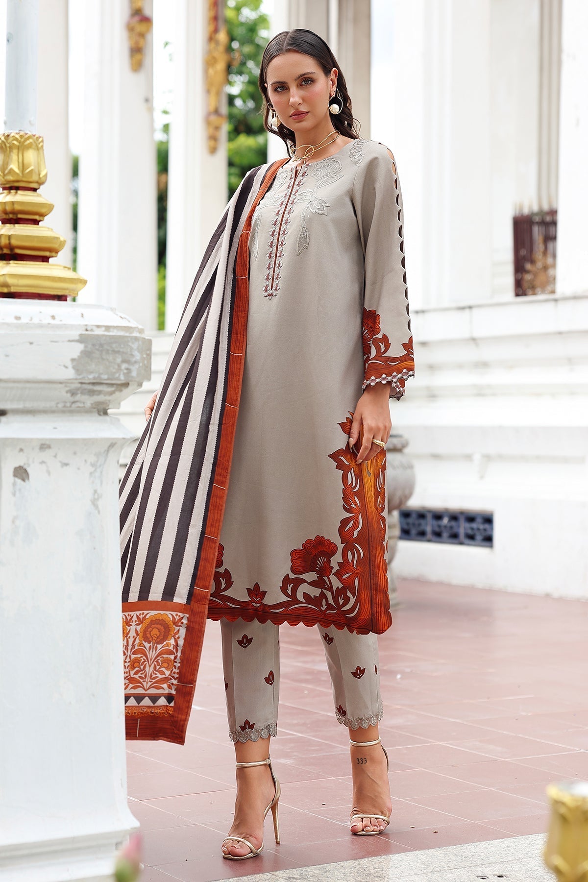 Charizma | Aniq Winter 2025 | ANW6-05 - Official Charzima stockist in UK - Sakeena London