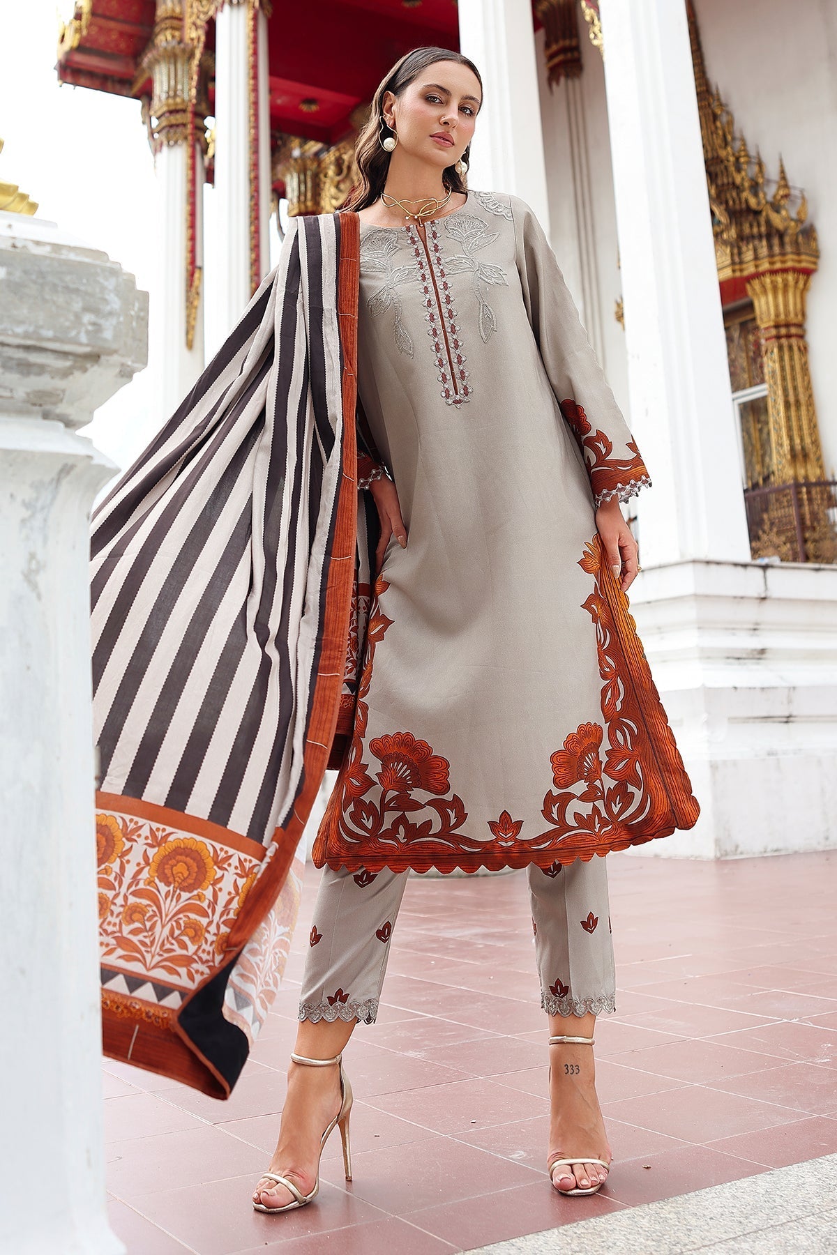 Charizma | Aniq Winter 2025 | ANW6-05 - Official Charzima stockist in UK - Sakeena London