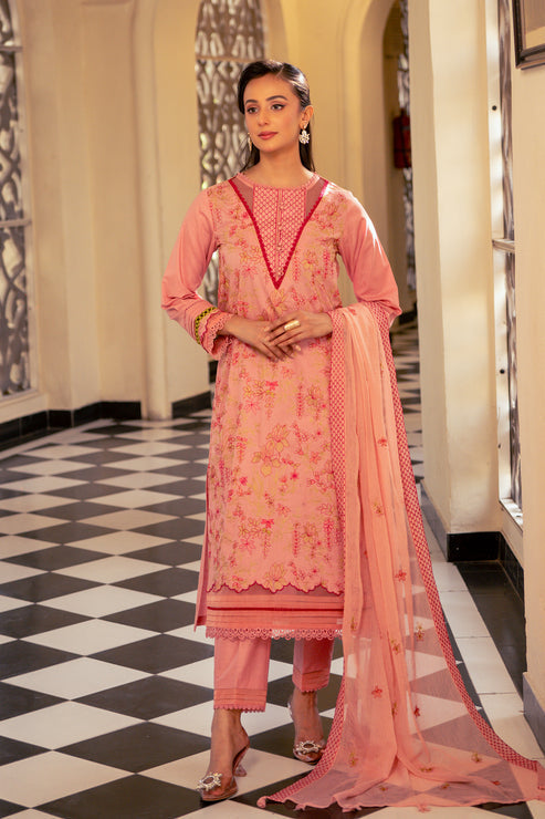 Kross Kulture | Luxury Baharaneh | Blush KLX-00731 - Official Kross Kulture stockist in UK - Sakeena London