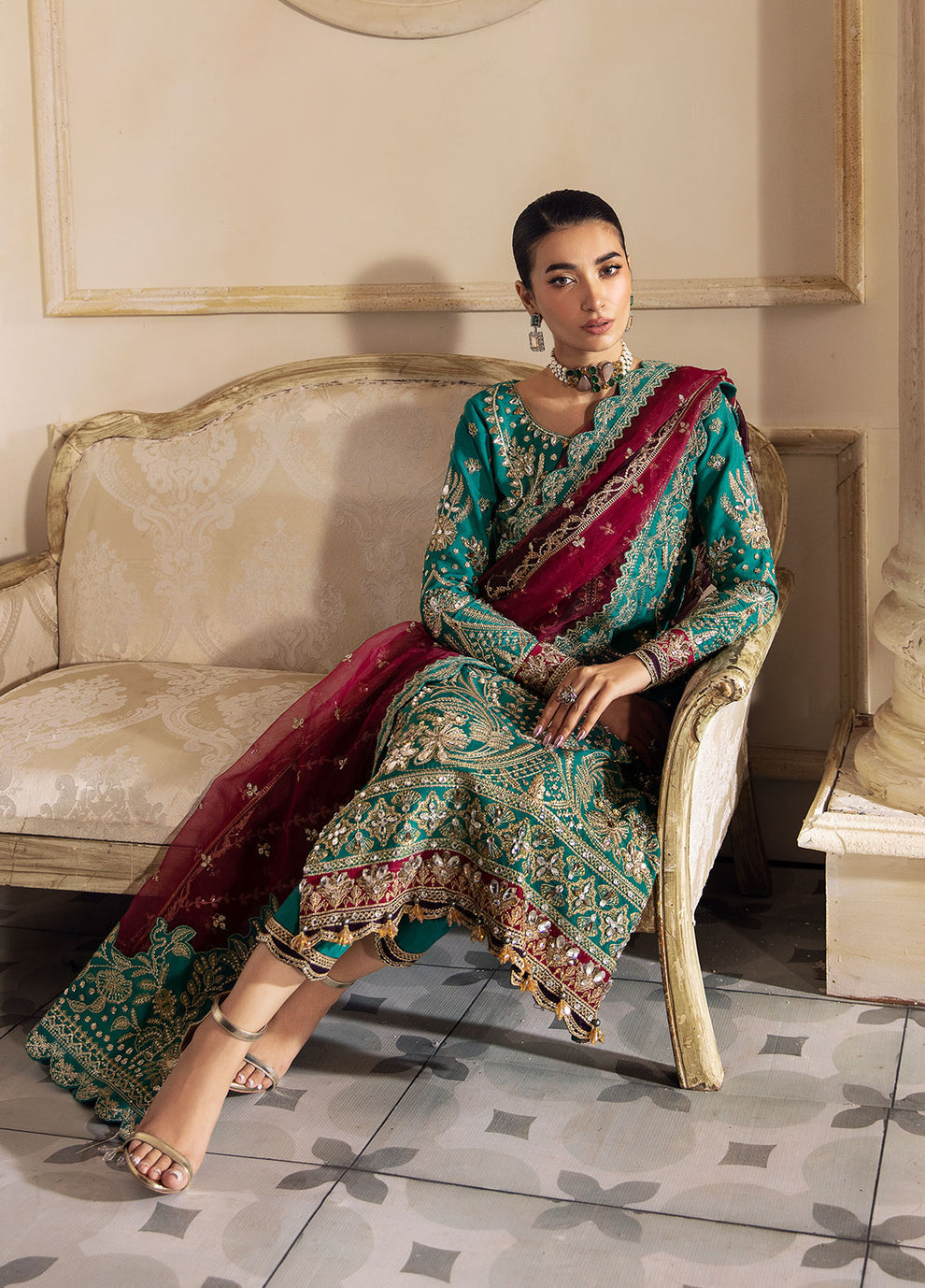 Gulaal | Wedding Formals | Amirah GL-WS-23V1-40 - Official Gulaal stockist in UK - Sakeena London