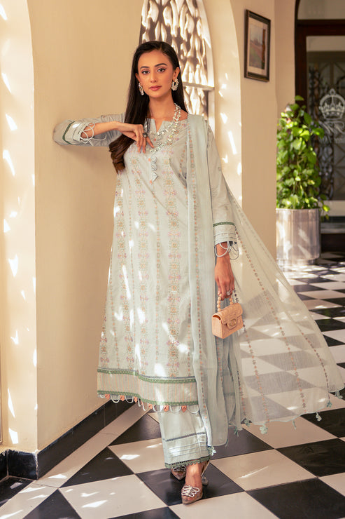 Kross Kulture | Luxury Baharaneh | Jade KLX-00728 - Official Kross Kulture stockist in UK - Sakeena London