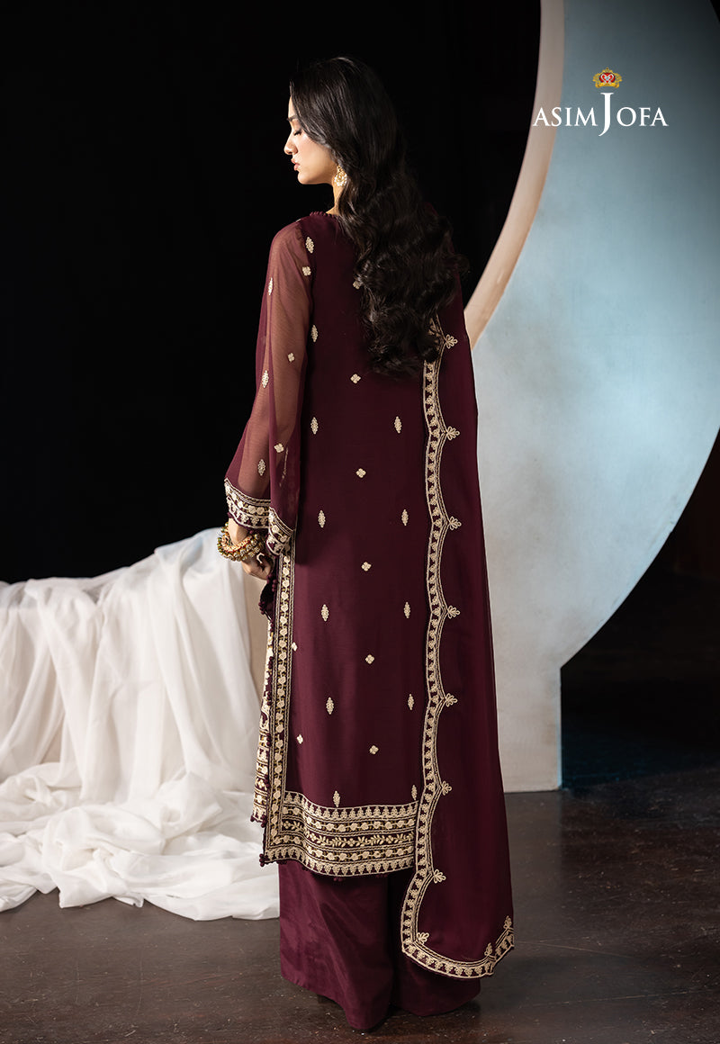 Asim Jofa | Festive Collection 25 | AJLLF-19 - Official Asim Jofa stockist in UK - Sakeena London