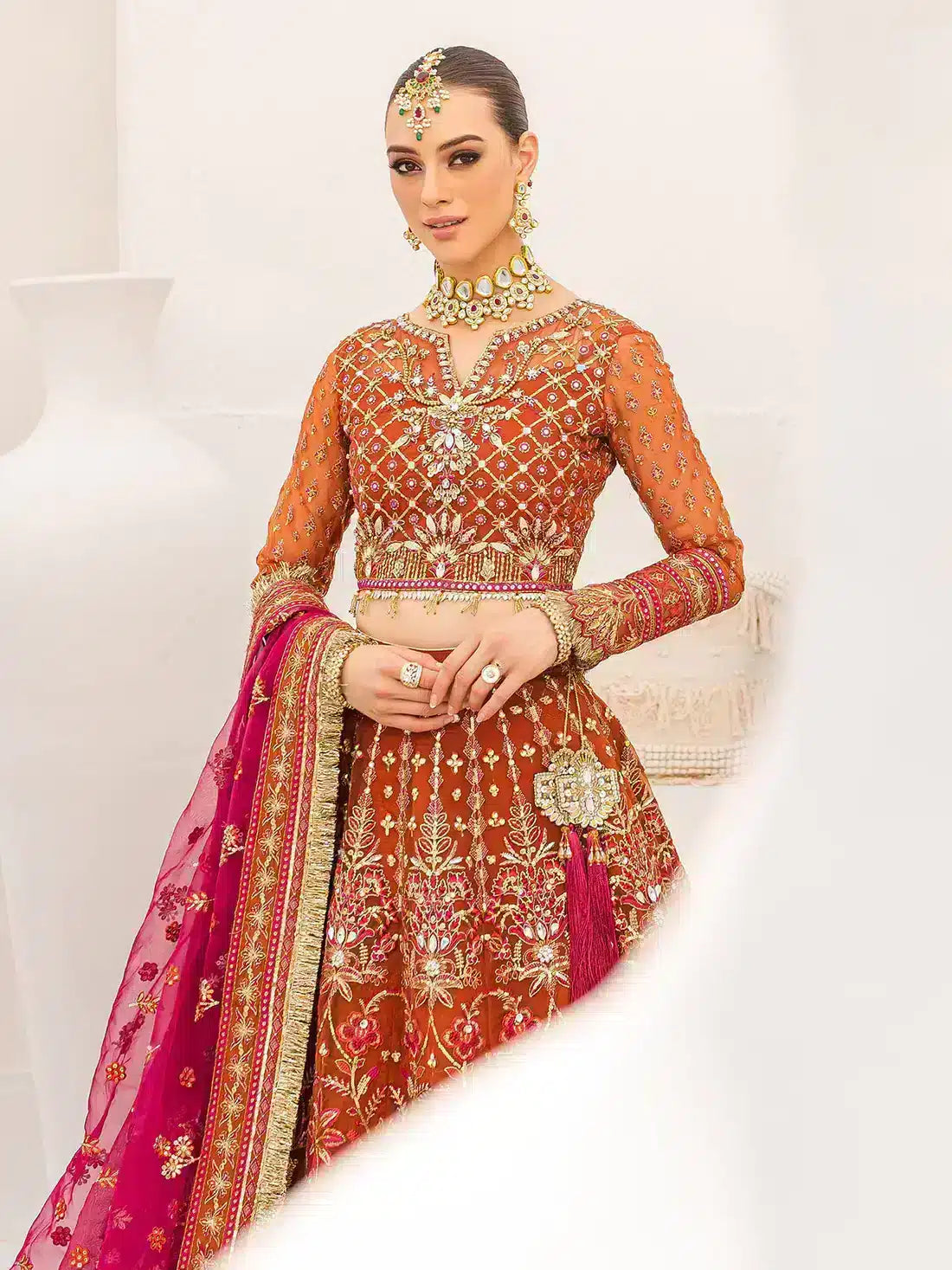Gulaal | Wedding Collection 23 | SANAIYAH 06 - 3 PIECE - Official Gulaal stockist in UK - Sakeena London