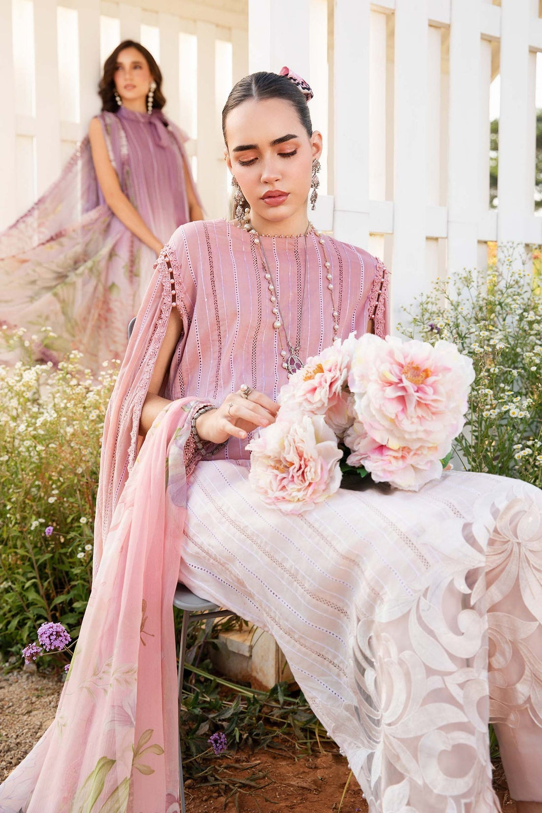 Maria B | M Prints 25 | MPT-2506-A - Official Maria B stockist in UK - Sakeena London
