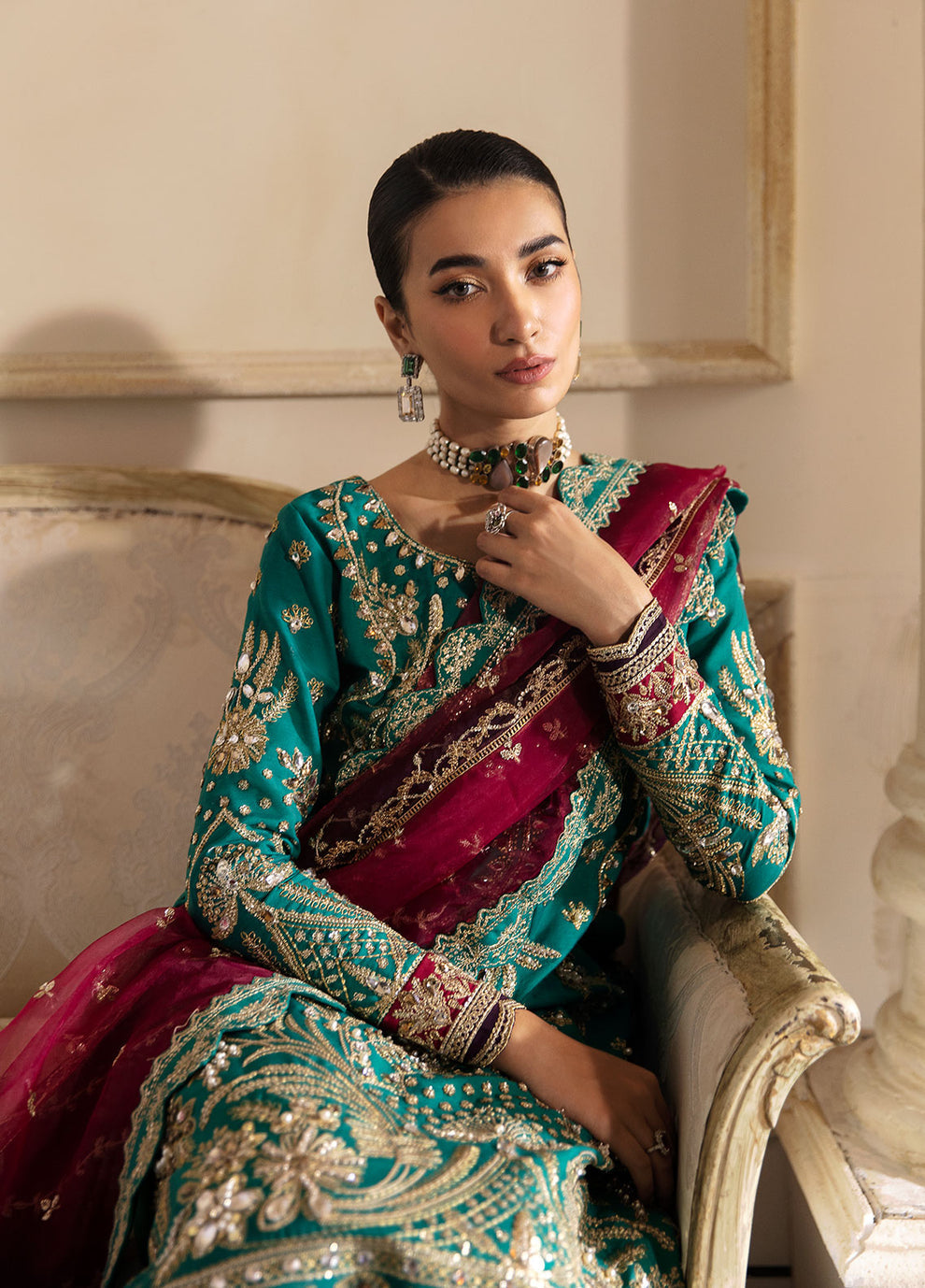 Gulaal | Wedding Formals | Amirah GL-WS-23V1-40 - Official Gulaal stockist in UK - Sakeena London