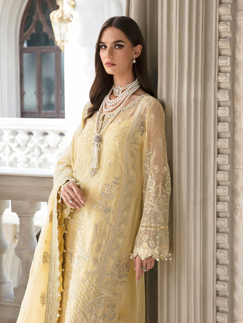 Gulaal | Embroidered Chiffon | SAHAR 04 - Official Gulaal stockist in UK - Sakeena London