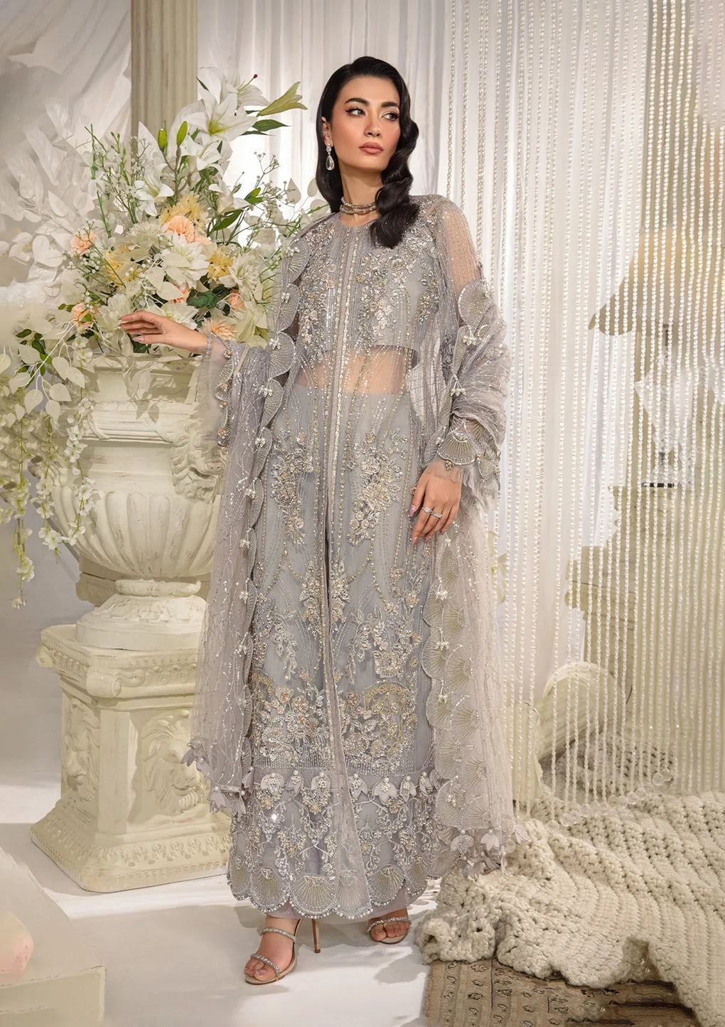 Elaf Premium | Evara Formals 24 | EFE-04 DOVE - Official Elaf Premium stockist in UK - Sakeena London