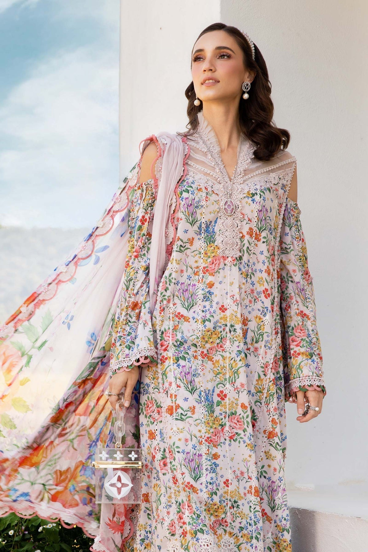 Maria B | M Prints 25 | MPT-2507-A - Official Maria B stockist in UK - Sakeena London