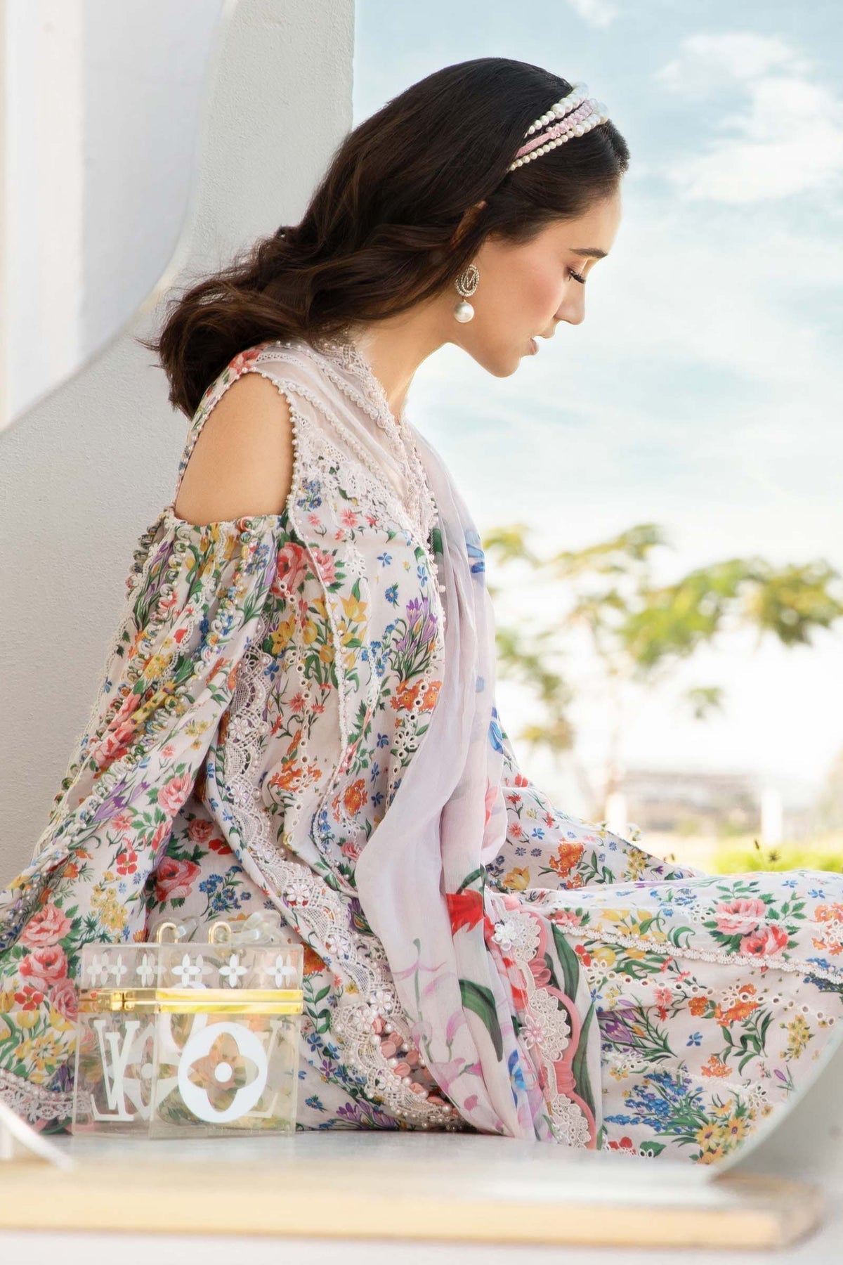 Maria B | M Prints 25 | MPT-2507-A - Official Maria B stockist in UK - Sakeena London