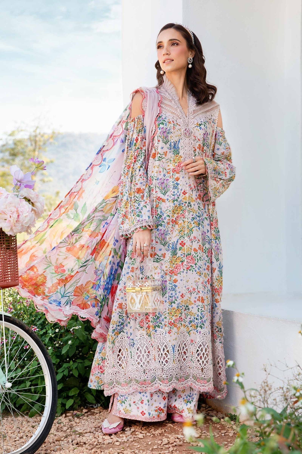 Maria B | M Prints 25 | MPT-2507-A - Official Maria B stockist in UK - Sakeena London