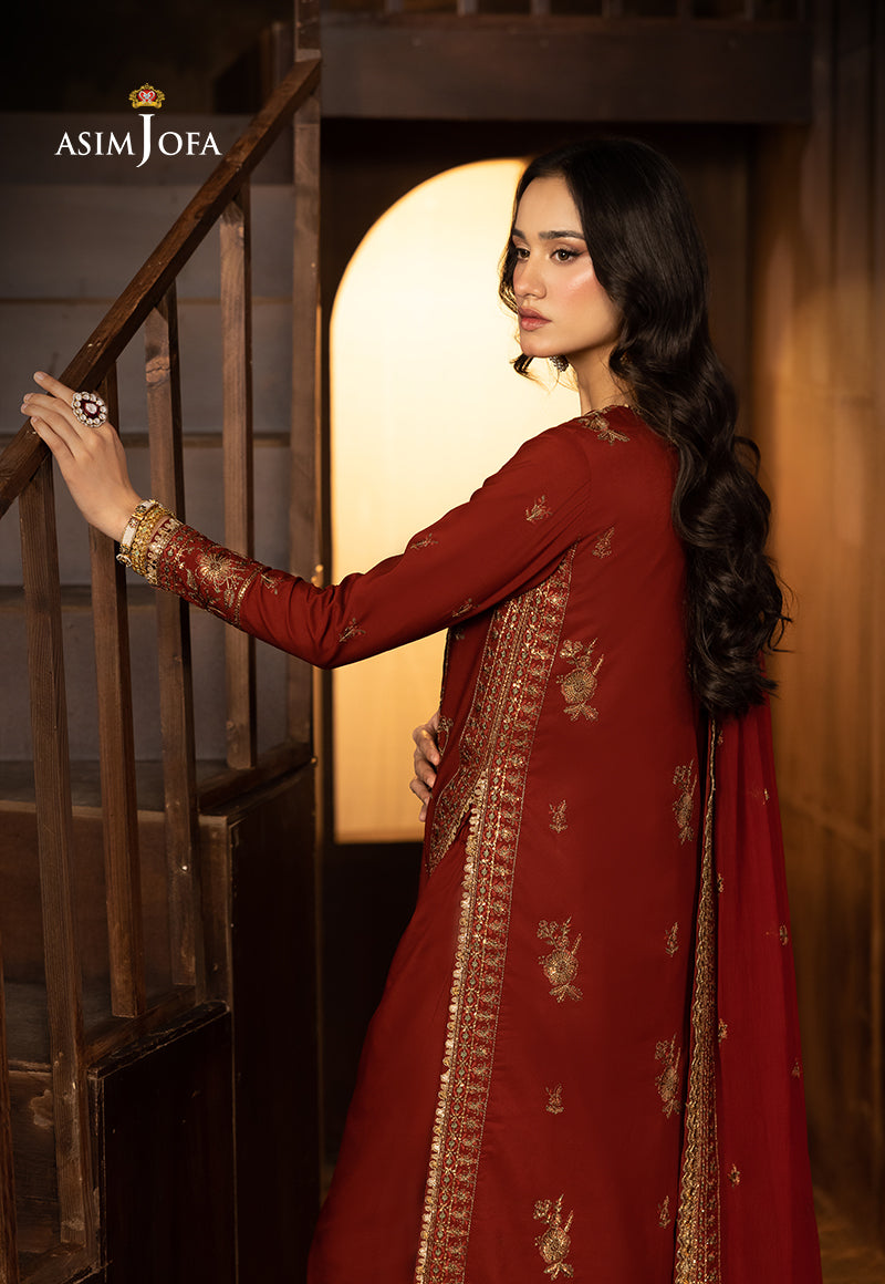 Asim Jofa | Festive Collection 25 | AJLLF-18 - Official Asim Jofa stockist in UK - Sakeena London