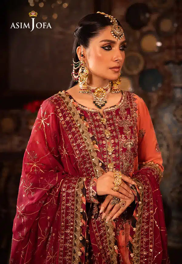 Asim Jofa | Makhmal Wedding Velvet 23 | AJMM-01 - Official Asim Jofa stockist in UK - Sakeena London