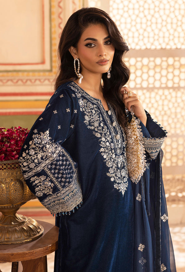 Adans Libas | Velvet 25 | 7529 V - Official Adans Libas stockist in UK - Sakeena London