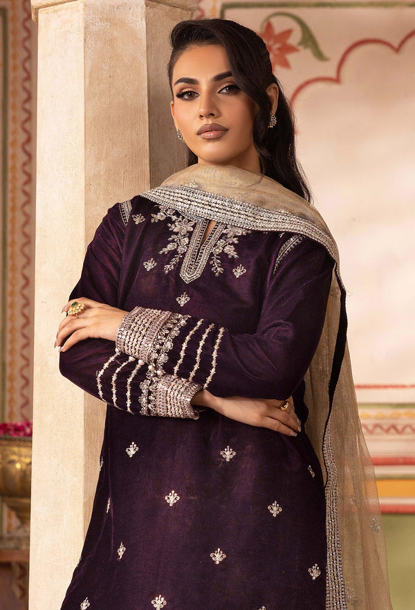 Adans Libas | Velvet 25 | 7526 V - Official Adans Libas stockist in UK - Sakeena London