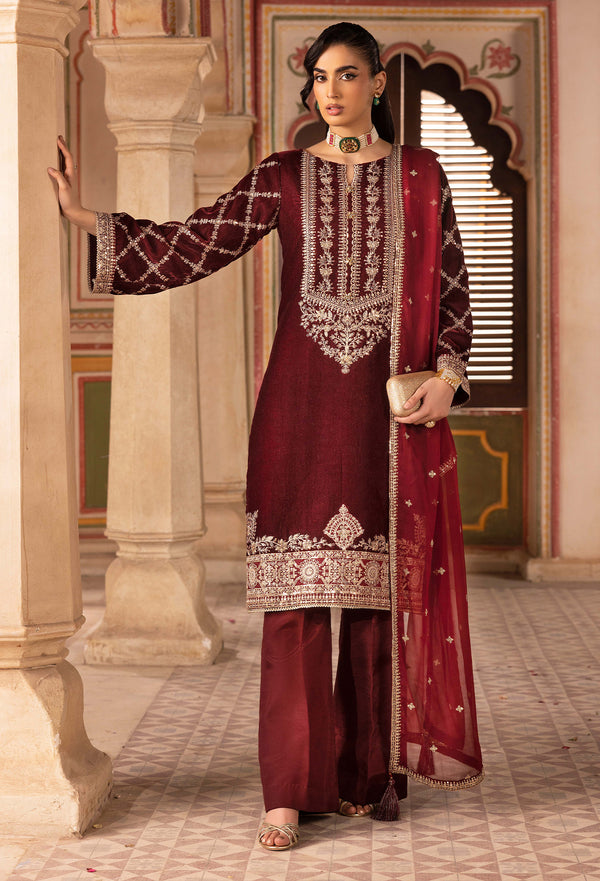 Adans Libas | Velvet 25 | 7528 V - Official Adans Libas stockist in UK - Sakeena London