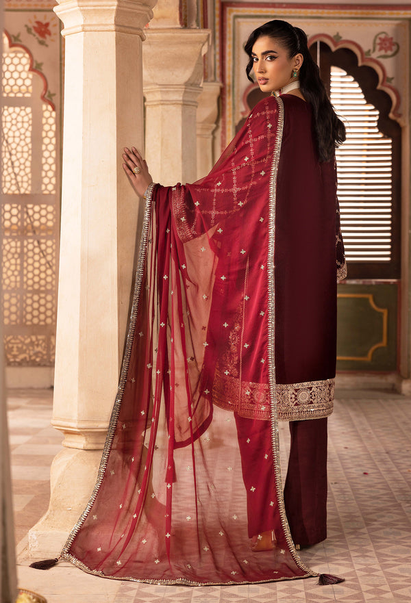 Adans Libas | Velvet 25 | 7528 V - Official Adans Libas stockist in UK - Sakeena London
