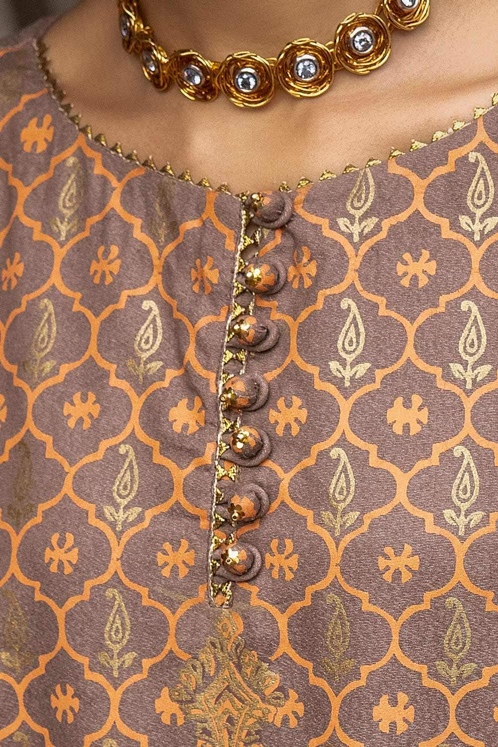 Gul Ahmed | Winter Collection 24 | Acrylic Dupatta AP-42042 - Official Gul Ahmed stockist in UK - Sakeena London