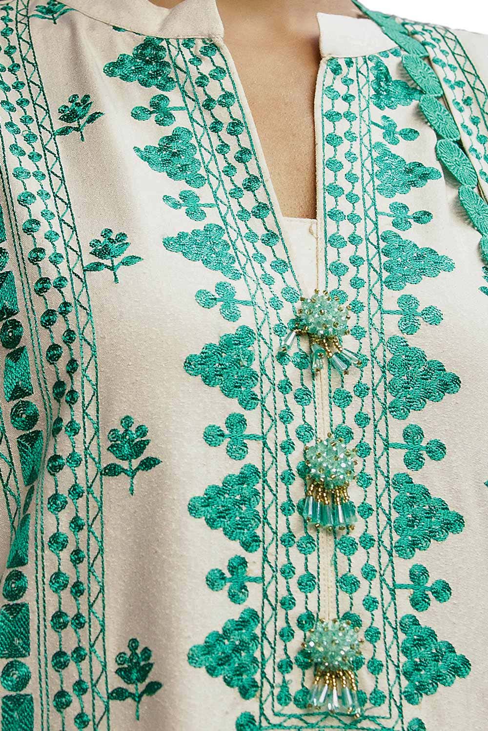 Gul Ahmed | Winter Collection 24 | Karandi Dupatta AY-42008 - Official Gul Ahmed stockist in UK - Sakeena London
