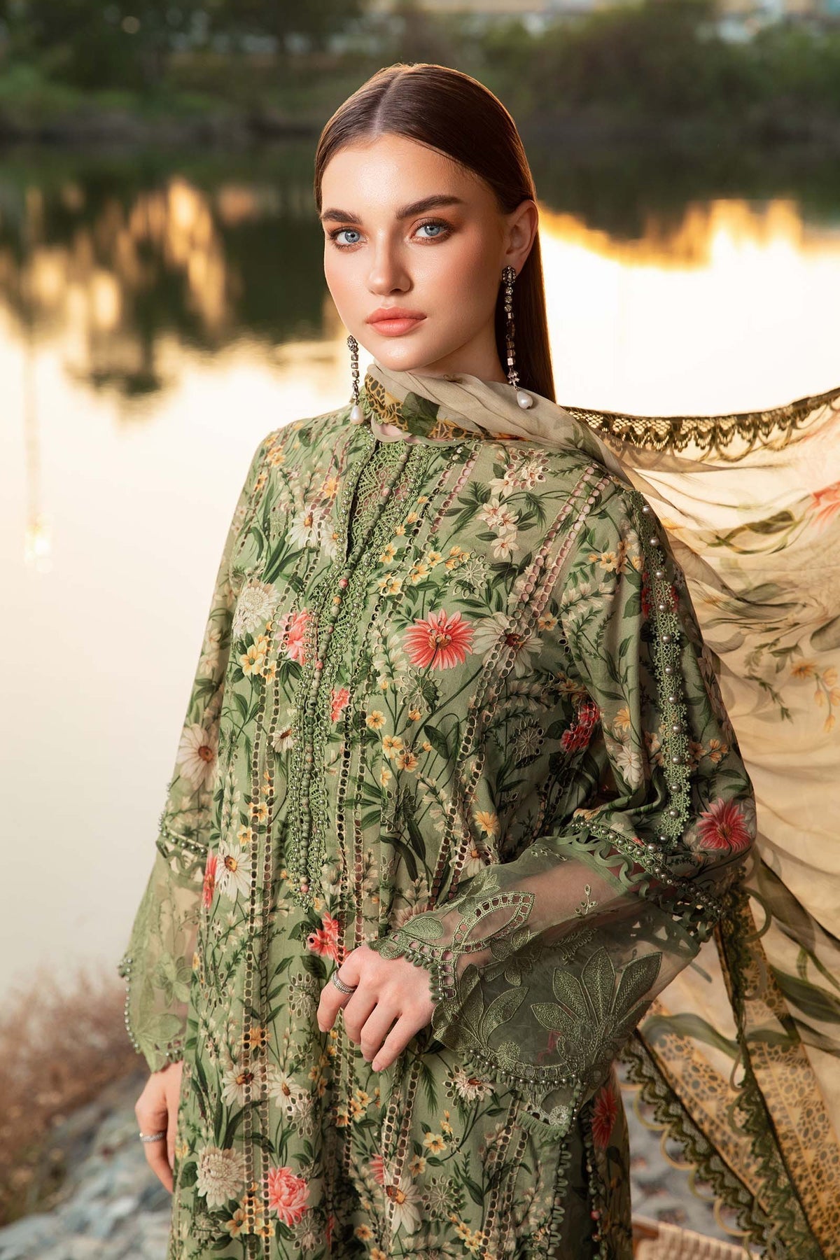 Maria B | M Prints 25 | MPT-2508-B - Official Maria B stockist in UK - Sakeena London
