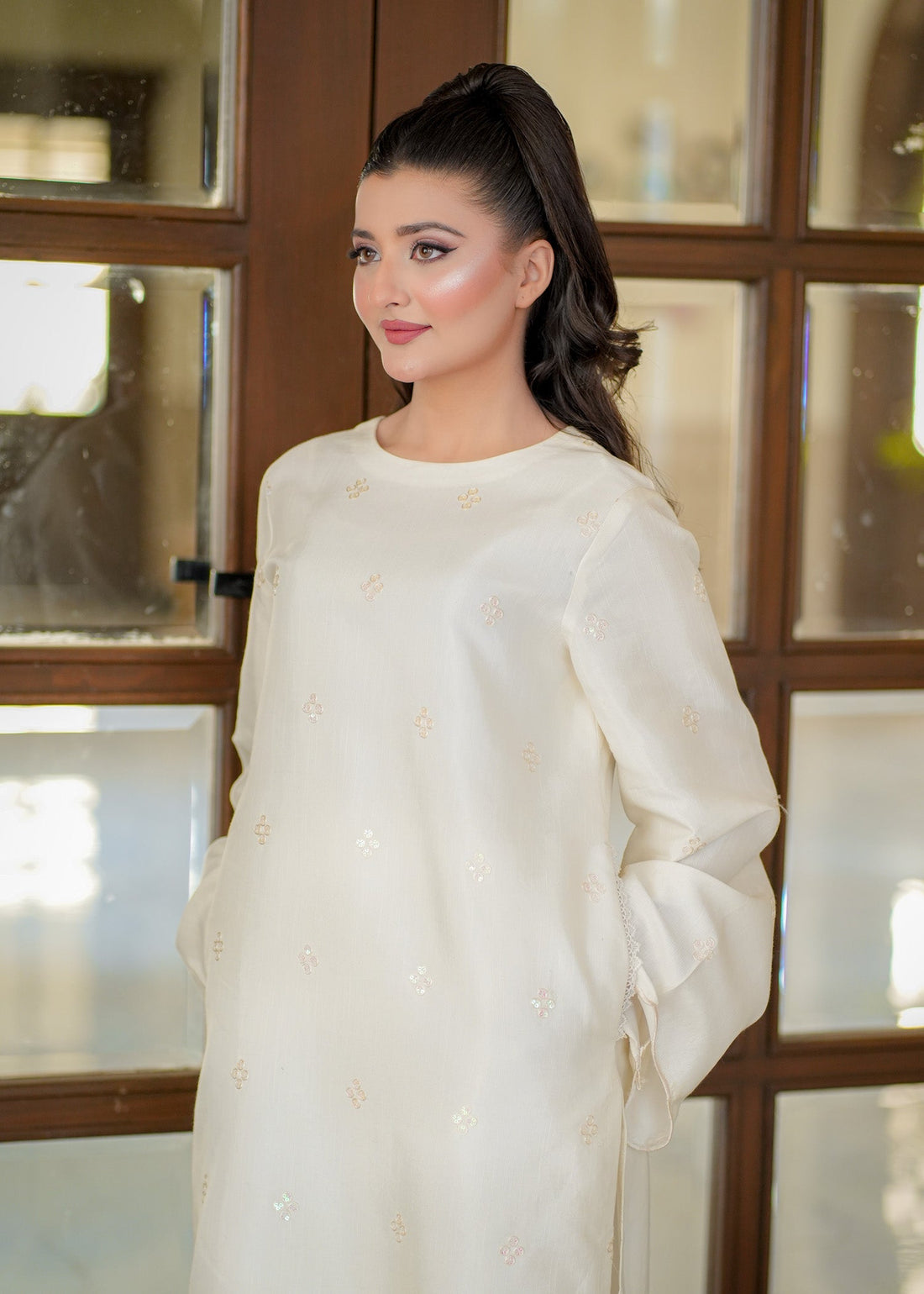 Fozia Khalid | Silk Spire | BLISS - Official Fozia Khalid stockist in UK - Sakeena London
