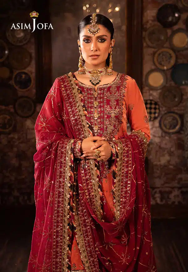 Asim Jofa | Makhmal Wedding Velvet 23 | AJMM-01 - Official Asim Jofa stockist in UK - Sakeena London