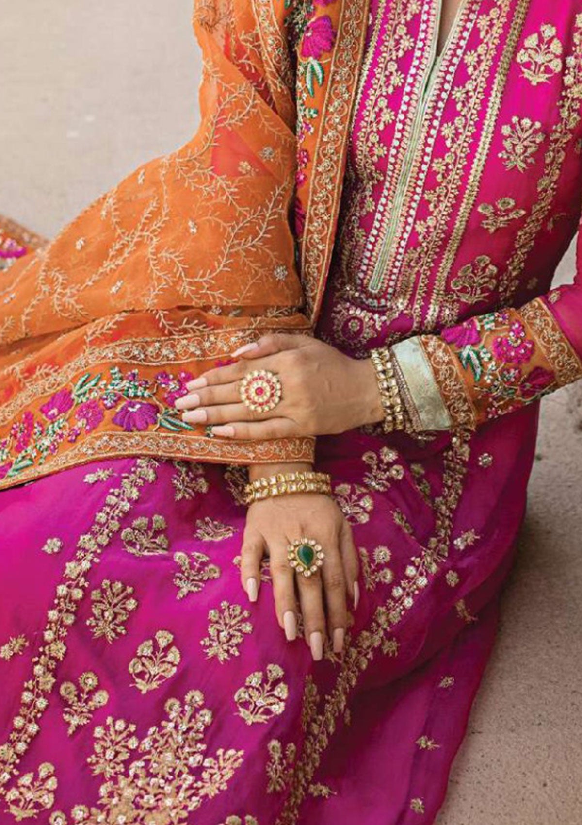 Wedding Collection -  Zainab Chottani - Festive - Husn-e- Ara - D# 09