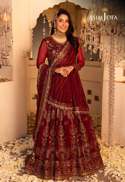 Asim Jofa | Shehnai Festive Collection | AJSH-16 - Official Asim Jofa stockist in UK - Sakeena London