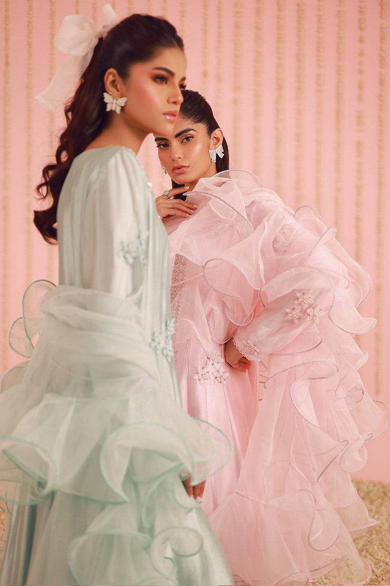 Chic Ophicial | Ruffles Collection | Mint Haze - Official Chic Ophicial stockist in UK - Sakeena London